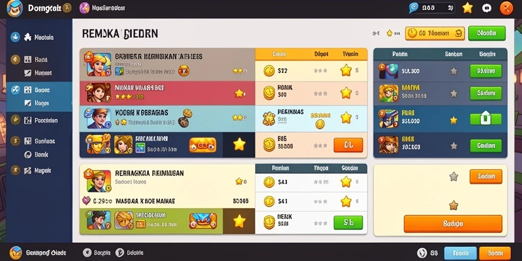 Menu permainan yang beragam di DAYA4D.