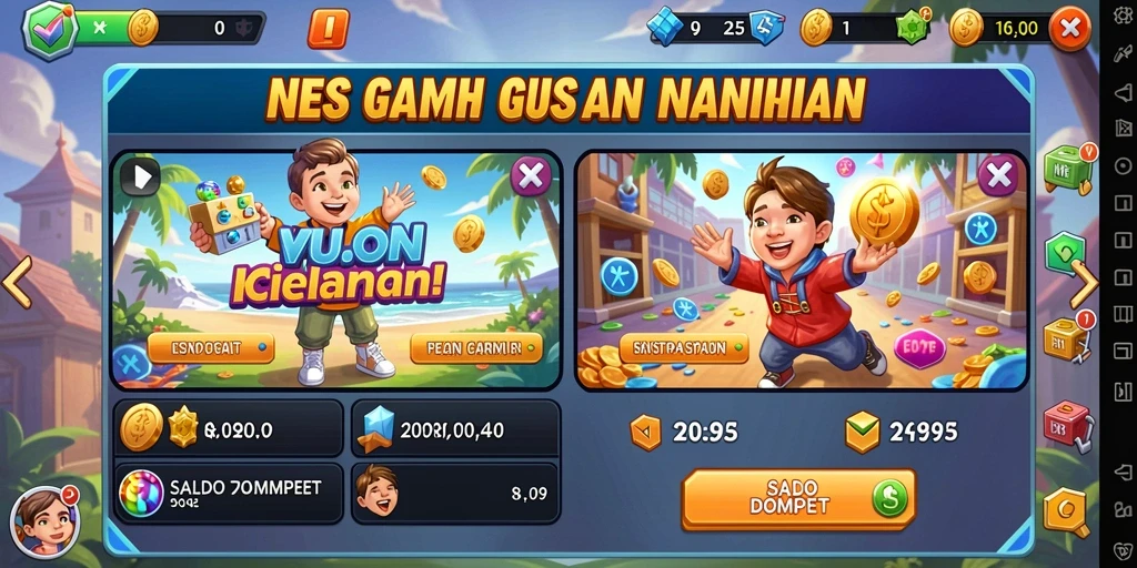 Fitur turnamen mingguan yang kompetitif.
