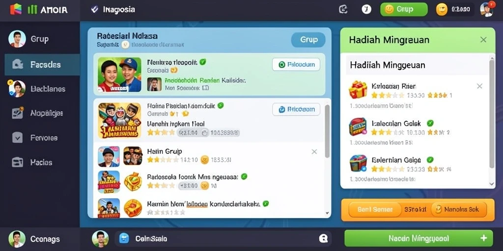 Event menarik dengan hadiah eksklusif.