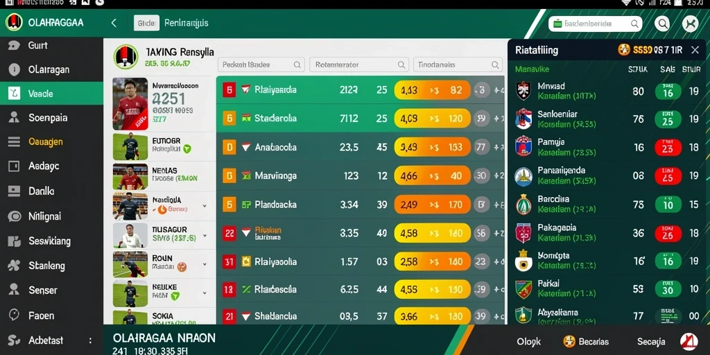 Menu utama yang sederhana dan mudah dinavigasi.