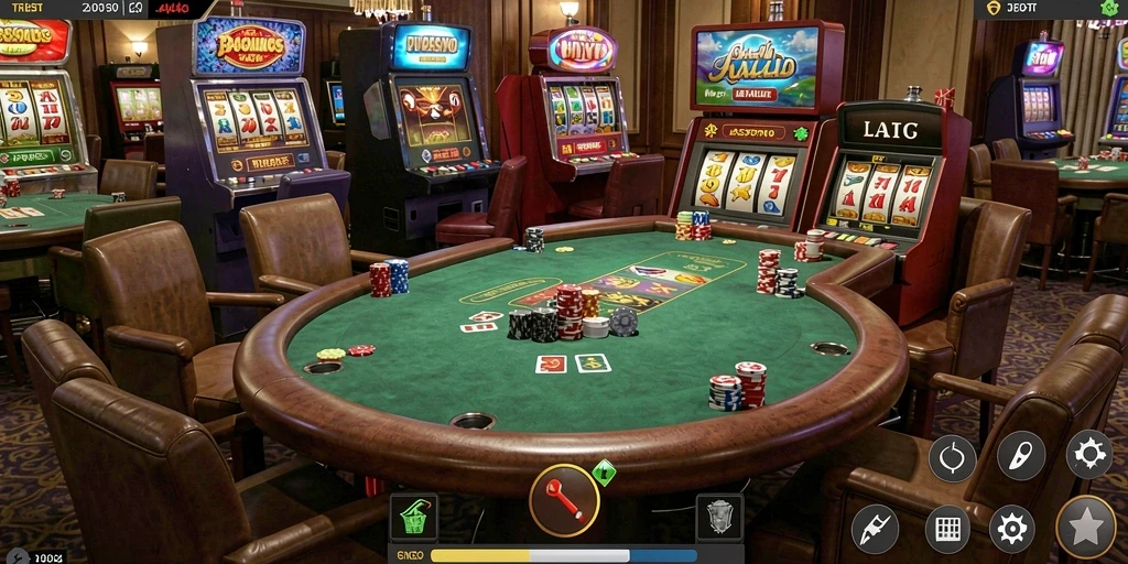 Screenshot memperlihatkan grafis game yang menawan.